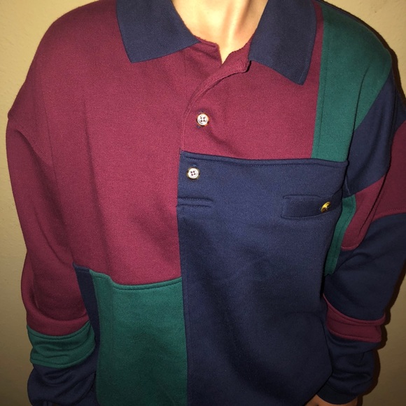 Jackets & Blazers - Vintage unisex pull over hoodie